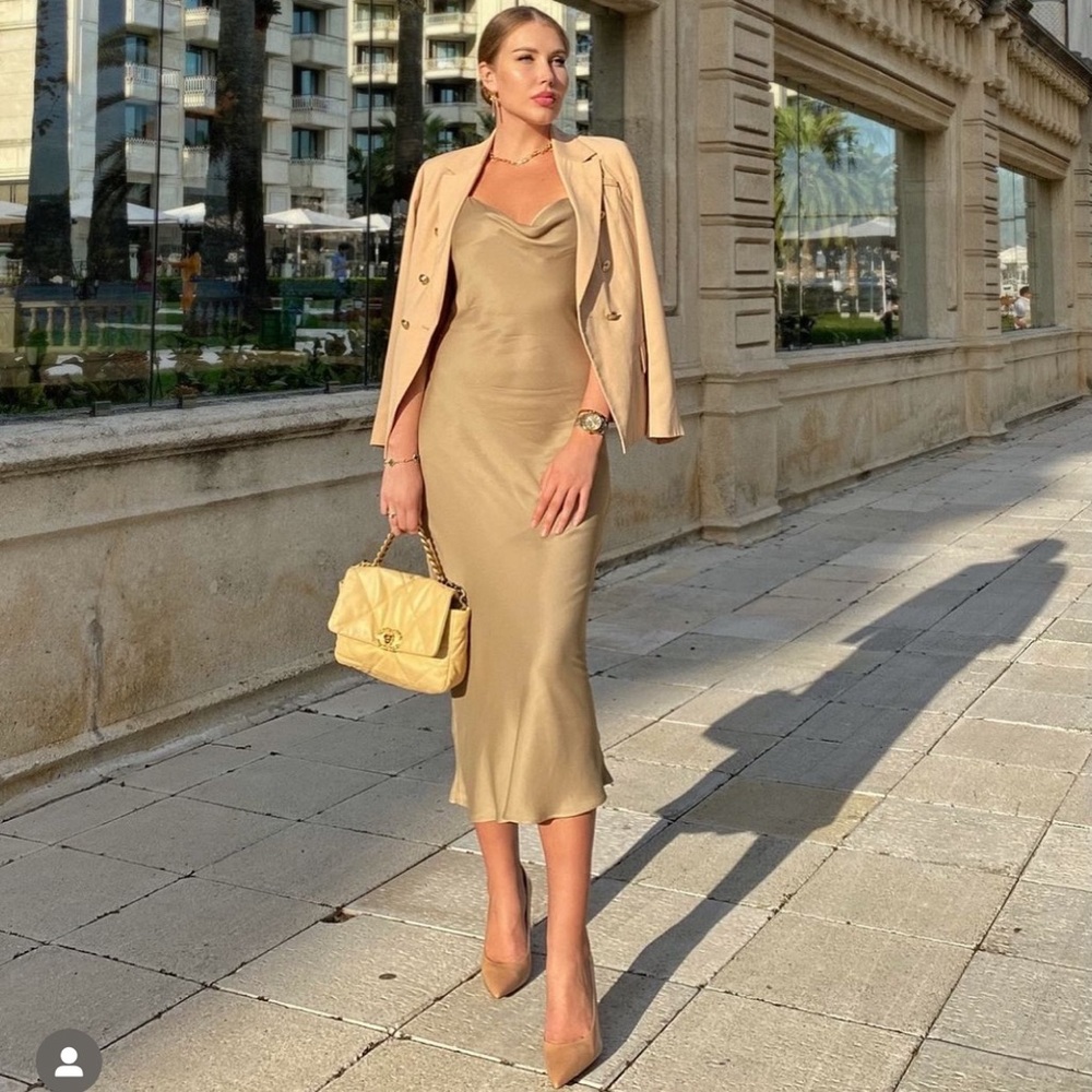 Mango draped dress bloggers fav - Picture 5 of 16